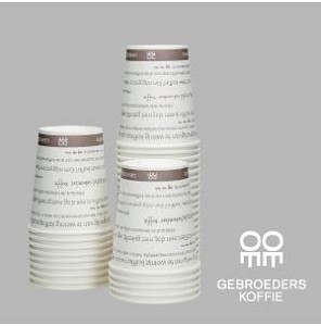 B&W BEKER KARTON 8 OZ, 20X50 ST.